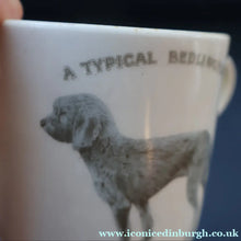 Load image into Gallery viewer, ANTIQUE 1911 Edwardian Cup by Co-operative Wholesale Society Ltd with BEDLINGTON TERRIER Decoration
