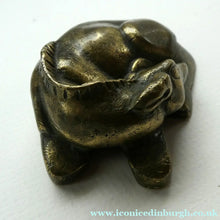 Load image into Gallery viewer, 1920s Miniature Sculpture/ Paperweight  of the Deer by Iris Cooke
