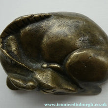 Load image into Gallery viewer, 1920s Miniature Sculpture/ Paperweight  of the Deer by Iris Cooke

