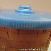 Load image into Gallery viewer, 1920s Art Deco Early Plastic Thermos Flask with Cork Stopper
