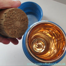Load image into Gallery viewer, 1920s Art Deco Early Plastic Thermos Flask with Cork Stopper
