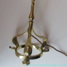 Load image into Gallery viewer, Antique ART NOUVEAU Brass Table Lamp
