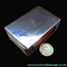 Load image into Gallery viewer, 1920 Silver Hallmark Asprey Matchbox Cover
