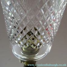 Load image into Gallery viewer, 1920s Antique Vintage Desk or Brass Table Lamp with Clear Glass Shade
