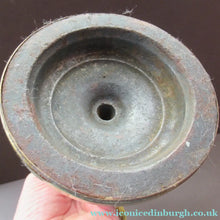 Load image into Gallery viewer, 1920s Antique Vintage Desk or Brass Table Lamp with Clear Glass Shade
