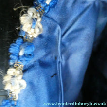 Load image into Gallery viewer, Antique Edwardian Glass Micro Bead Evening Bag with Celluloid Clasp
