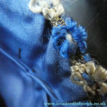 Load image into Gallery viewer, Antique Edwardian Glass Micro Bead Evening Bag with Celluloid Clasp
