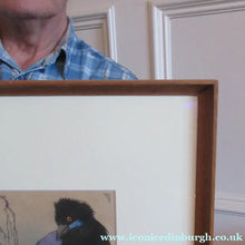 Load image into Gallery viewer, 1920s Art Deco Woodcut by Martin Erich Philipp. Three Pied Crows. Pencil Signed - International Art
