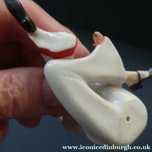 Load image into Gallery viewer, ORIGINAL 1920s German "Bathing Beauty" Porcelain Art Deco Miniature Figurine
