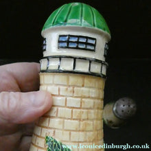 Load image into Gallery viewer, 1920s Maruhon Japanese Ceramics Pair of Lighthouses in Form of Lighthouses
