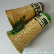 Load image into Gallery viewer, 1920s Maruhon Japanese Ceramics Pair of Lighthouses in Form of Lighthouses
