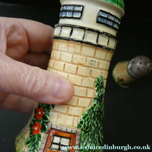 Load image into Gallery viewer, 1920s Maruhon Japanese Ceramics Pair of Lighthouses in Form of Lighthouses
