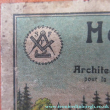 Load image into Gallery viewer, 1920s German Wooden Building Blocks Side in Wooden Box
