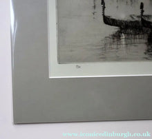 Load image into Gallery viewer, 1920s Original Etching by Sydney Mackenzie Litten (1887 - 1949). The Betrothal Venice - British Prints
