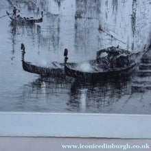 Load image into Gallery viewer, 1920s Original Etching by Sydney Mackenzie Litten (1887 - 1949). The Betrothal, Venice
