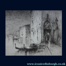 Load image into Gallery viewer, 1920s Original Etching by Sydney Mackenzie Litten (1887 - 1949). The Betrothal, Venice
