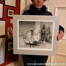 Load image into Gallery viewer, 1920s Original Etching by Sydney Mackenzie Litten (1887 - 1949). The Betrothal Venice - British Prints
