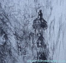Load image into Gallery viewer, 1920s Original Etching by Sydney Mackenzie Litten (1887 - 1949). The Betrothal, Venice
