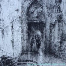 Load image into Gallery viewer, 1920s Original Etching by Sydney Mackenzie Litten (1887 - 1949). The Betrothal, Venice
