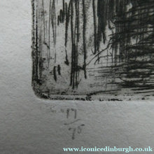 Load image into Gallery viewer, 1920s Original Pencil Signed Limited Edition Etching "Thames Barges" by Aileen Mary Elliott
