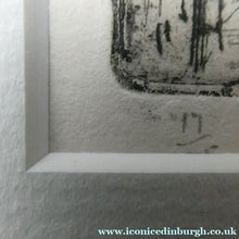 Load image into Gallery viewer, 1920s Original Pencil Signed Limited Edition Etching "Thames Barges" by Aileen Mary Elliott
