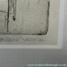 Load image into Gallery viewer, 1920s Original Pencil Signed Limited Edition Etching "Thames Barges" by Aileen Mary Elliott
