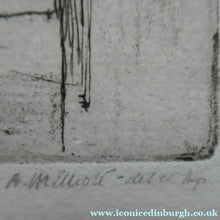 Load image into Gallery viewer, 1920s Original Pencil Signed Limited Edition Etching "Thames Barges" by Aileen Mary Elliott

