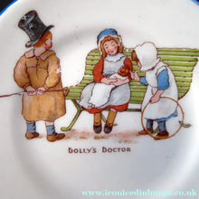 Load image into Gallery viewer, PARAGON China NURSERY WARE. 1920s Child's Side Plates. Dolly's School and Dolly's Doctor Pattern
