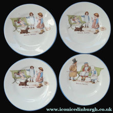 Load image into Gallery viewer, PARAGON China NURSERY WARE. 1920s Child's Side Plates. Dolly's School and Dolly's Doctor Pattern
