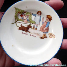 Load image into Gallery viewer, PARAGON China NURSERY WARE. 1920s Child's Side Plates. Dolly's School and Dolly's Doctor Pattern
