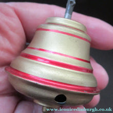 Load image into Gallery viewer, ANTIQUE 1920s German Tin Plate Pair of Spinning Tops. Complete in Original Box
