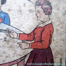 Load image into Gallery viewer, ANTIQUE 1920s German Tin Plate Pair of Spinning Tops. Complete in Original Box
