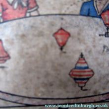 Load image into Gallery viewer, ANTIQUE 1920s German Tin Plate Pair of Spinning Tops. Complete in Original Box
