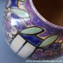 Load image into Gallery viewer, 1920s ROYAL DOULTON Art Nouveau Globular Stoneware Vase Designed by Annie Lyons
