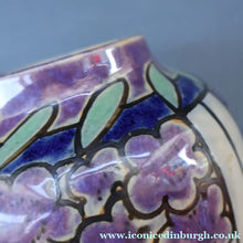 Load image into Gallery viewer, 1920s ROYAL DOULTON Art Nouveau Globular Stoneware Vase Designed by Annie Lyons
