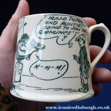 Load image into Gallery viewer, 1920s Royal Doulton Daily Mirror Pip, Squeak &amp; Wilfred Child's Mug. EXTREMELY RARE
