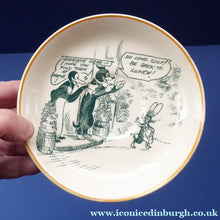 Load image into Gallery viewer, 1920s Royal Doulton Daily Mirror Pip, Squeak &amp; Wilfred Saucer. EXTREMELY RARE
