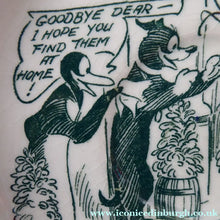 Load image into Gallery viewer, 1920s Royal Doulton Daily Mirror Pip, Squeak &amp; Wilfred Saucer. EXTREMELY RARE
