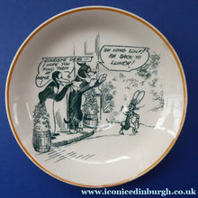 Load image into Gallery viewer, 1920s Royal Doulton Daily Mirror Pip, Squeak &amp; Wilfred Saucer. EXTREMELY RARE
