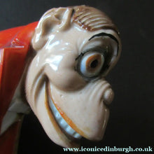Load image into Gallery viewer, 1920s SCHAFER &amp; VATER Nipper Flask or Bottle in the Form of a Comical Monkey Opening a Bottle
