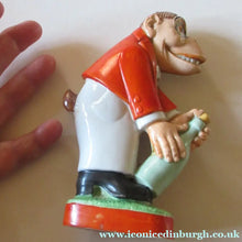 Load image into Gallery viewer, 1920s SCHAFER &amp; VATER Nipper Flask or Bottle in the Form of a Comical Monkey Opening a Bottle
