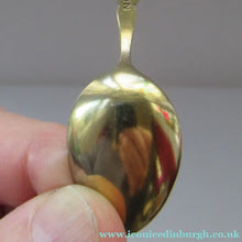 Load image into Gallery viewer, Set of Six Norwegian Silver Gilt Demitasse or Espresso Spoons

