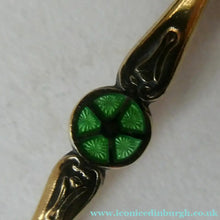 Load image into Gallery viewer, Set of Six NORWEGIAN Silver Gilt &amp; Enamel BUTTERFLY Demitasse Spoons. Designed by Nils Hansen
