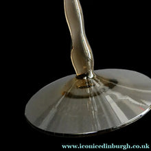 Load image into Gallery viewer, Set of Six Old Hand Blown Liqueur Glass. Possibly Powell for Whitefriars
