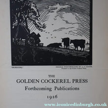 Load image into Gallery viewer, 1925 LIMITED EDITION. Song of Songs. Illustrations by Eric Gill. Published by Golden Cockerel Press
