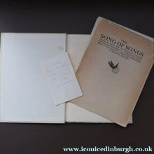 Load image into Gallery viewer, 1925 LIMITED EDITION. Song of Songs. Illustrations by Eric Gill. Published by Golden Cockerel Press
