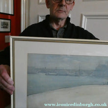 Load image into Gallery viewer, Knighton Hammond. Old London Bridge from the Tower  Watercolour 1920s
