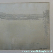 Load image into Gallery viewer, Knighton Hammond. Old London Bridge - Evening Watercolour 1920s
