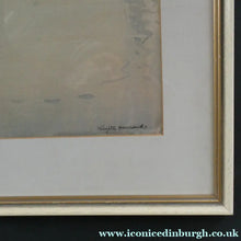 Load image into Gallery viewer, Knighton Hammond. Old London Bridge - Evening Watercolour 1920s
