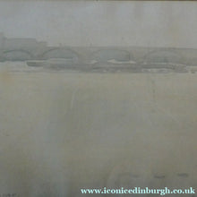 Load image into Gallery viewer, Knighton Hammond. Old London Bridge - Evening Watercolour 1920s
